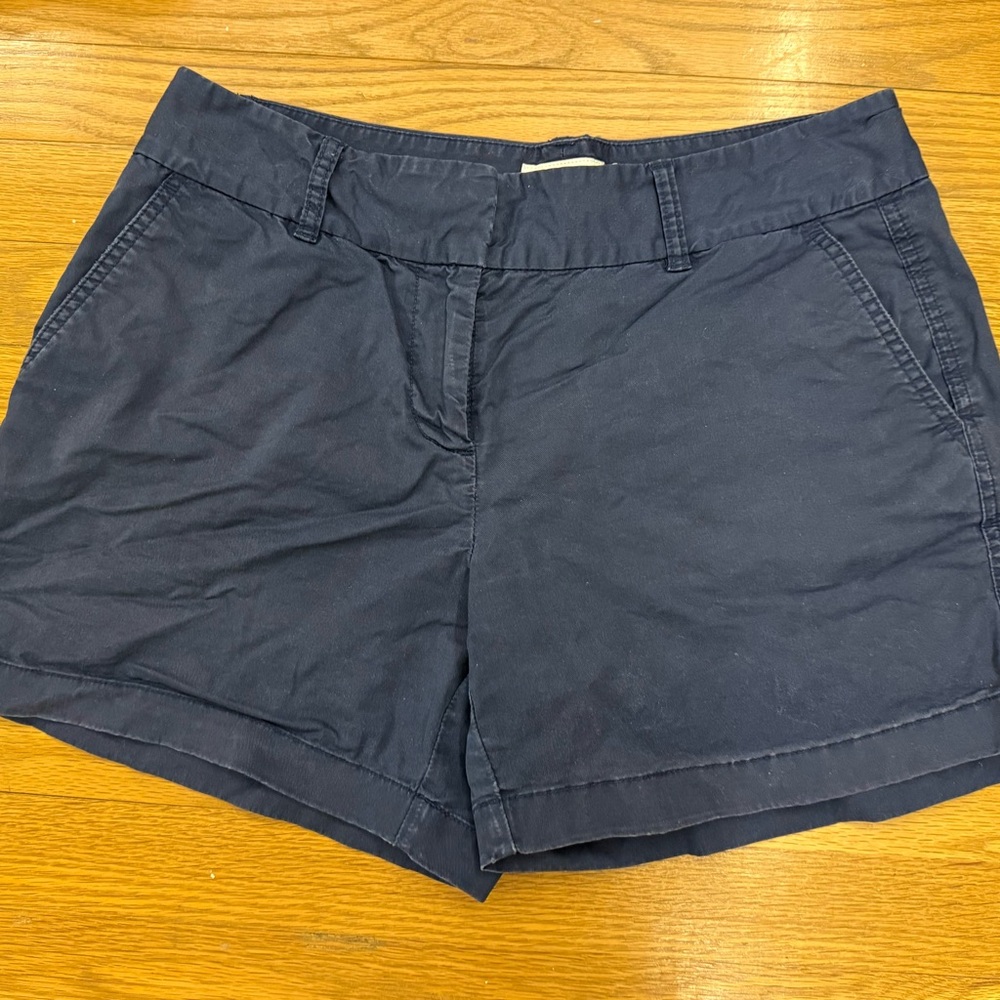 Women’s Vineyard Vines Navy Classic Cotton Shorts Size 6